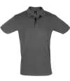 11346 Perfect SOL'S Perfect Cotton Piqué Polo Shirt Dark Grey colour image